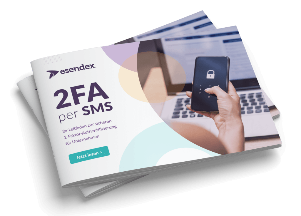 Bild des 2FA-SMS-Leitfadens von Esendex.