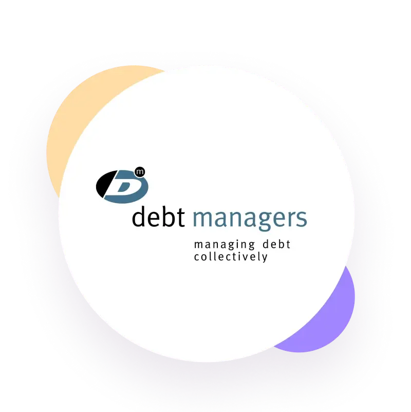 Logo Debt Managers.