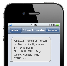 SMS Absendererkennung